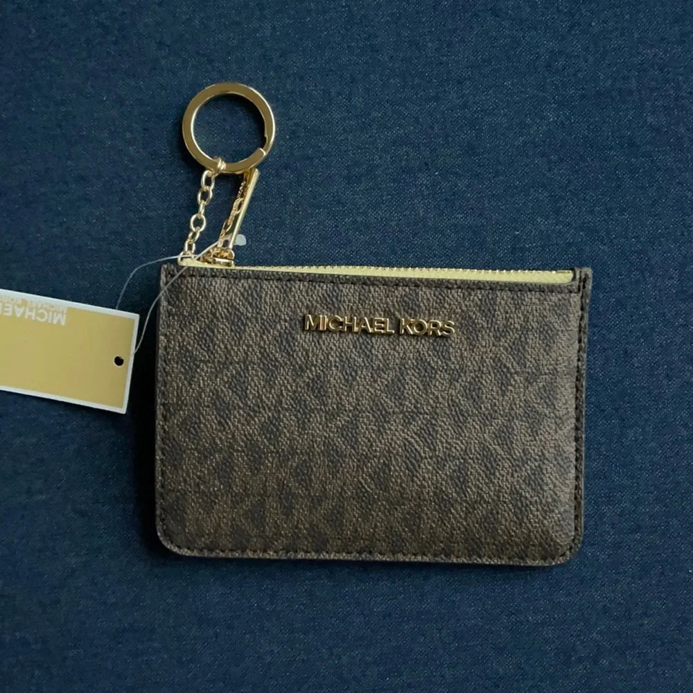 Michael Kors Small TZ Coinpouch with ID